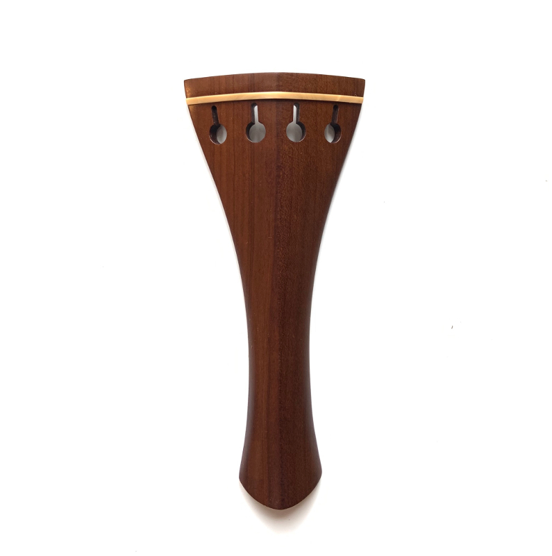 Saitenhalter-englisches-Modell-Dark-Boxwood-weisses-Reifchen