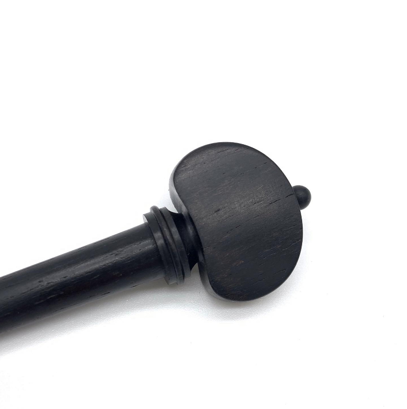 2englisches-Modell-schwarzer-Knopf Wirbel für Bratsche