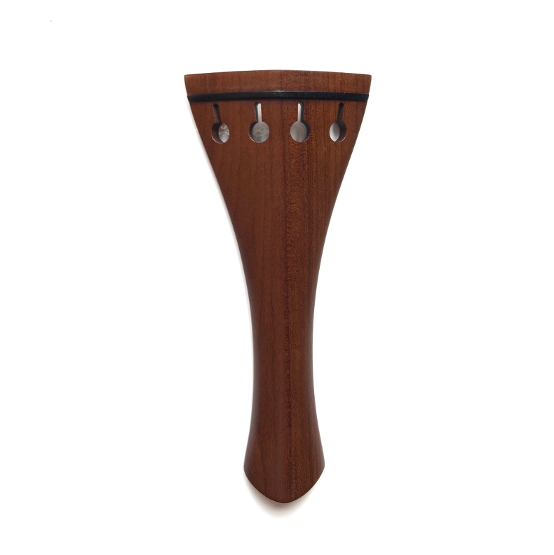 Saitenhalter-englisches-Modell-Dark-Boxwood-schwarzes-Reifchen1