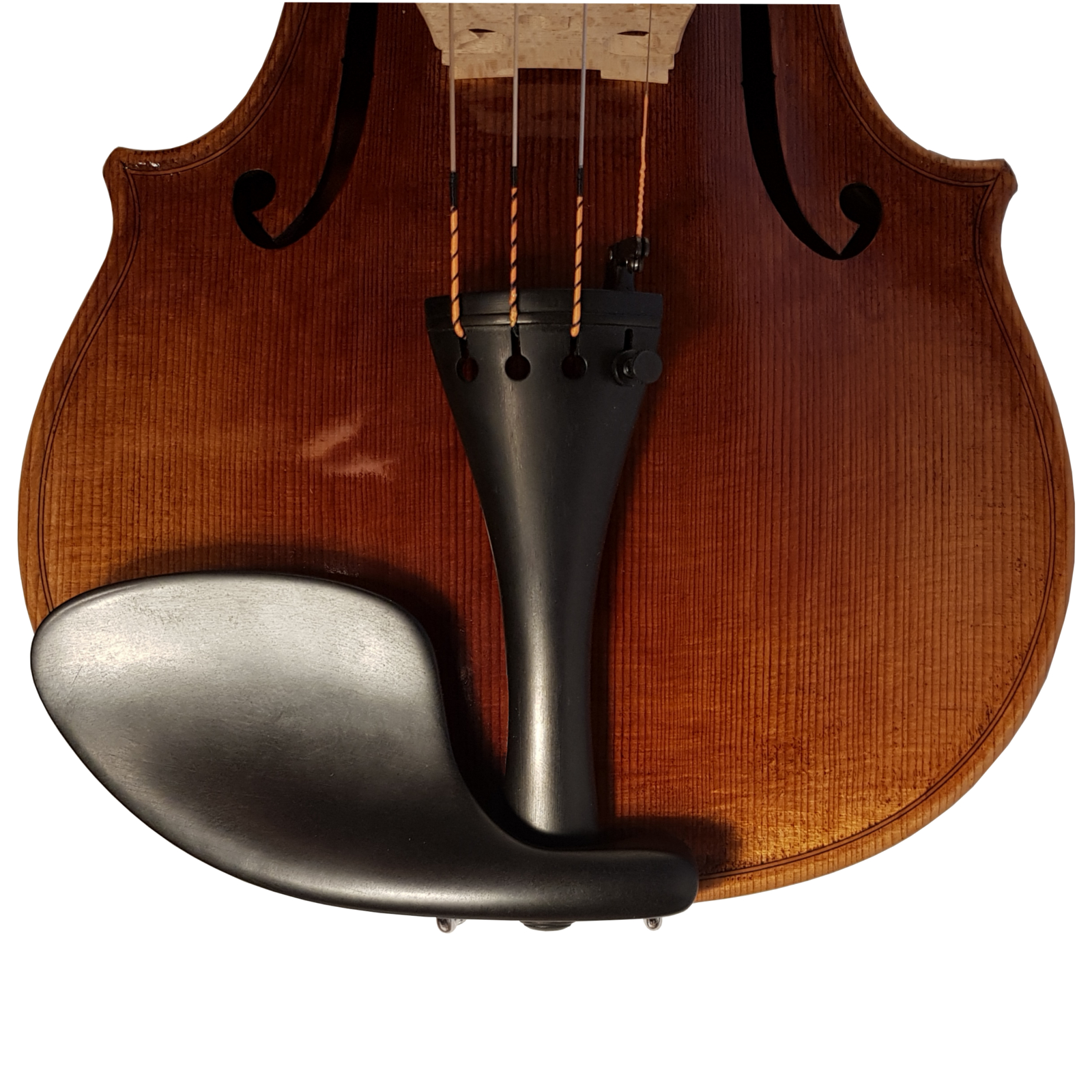 Violine-mit-franz-Saitenhater-u-Guar-Kinnhalter-schwarz1xXLngmqoh1vB violin chinrest guarneri model