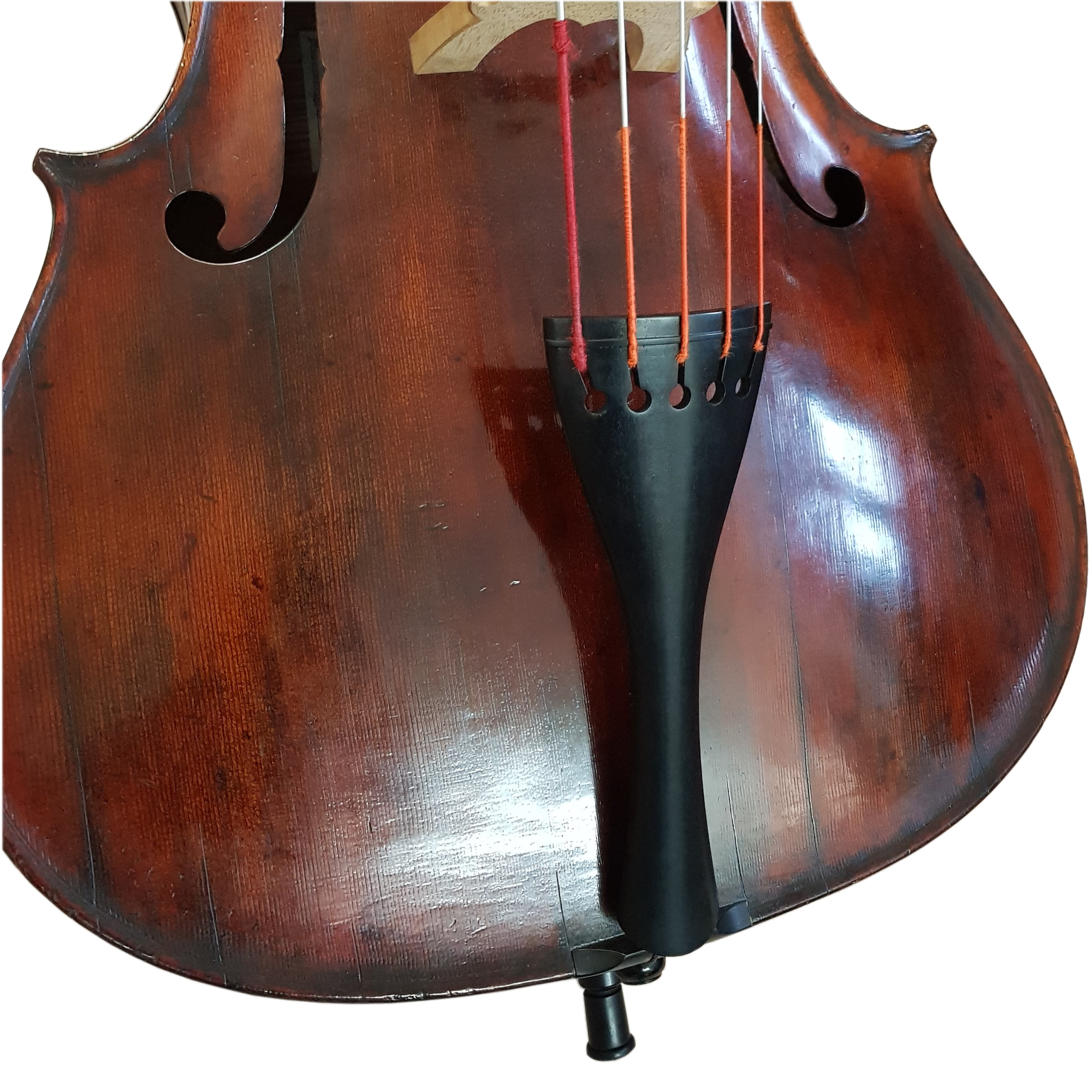 Basssaitenhalter-5-saitig-auf-Bass 5 saitiger Basssaitenhalter