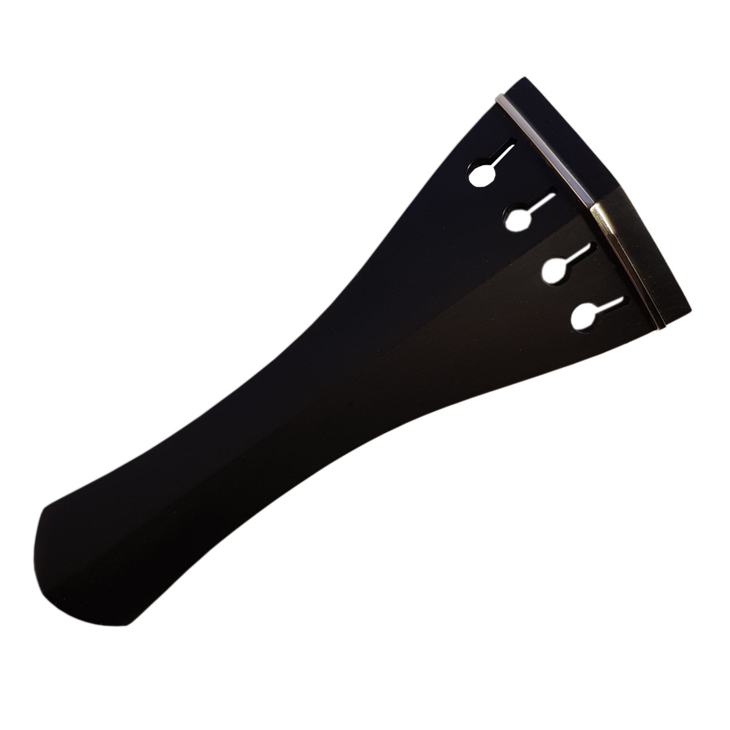 Saitenhalter-Violine-Dark-Paper-Hill-Gold-schraeg1 tailpiece hill model