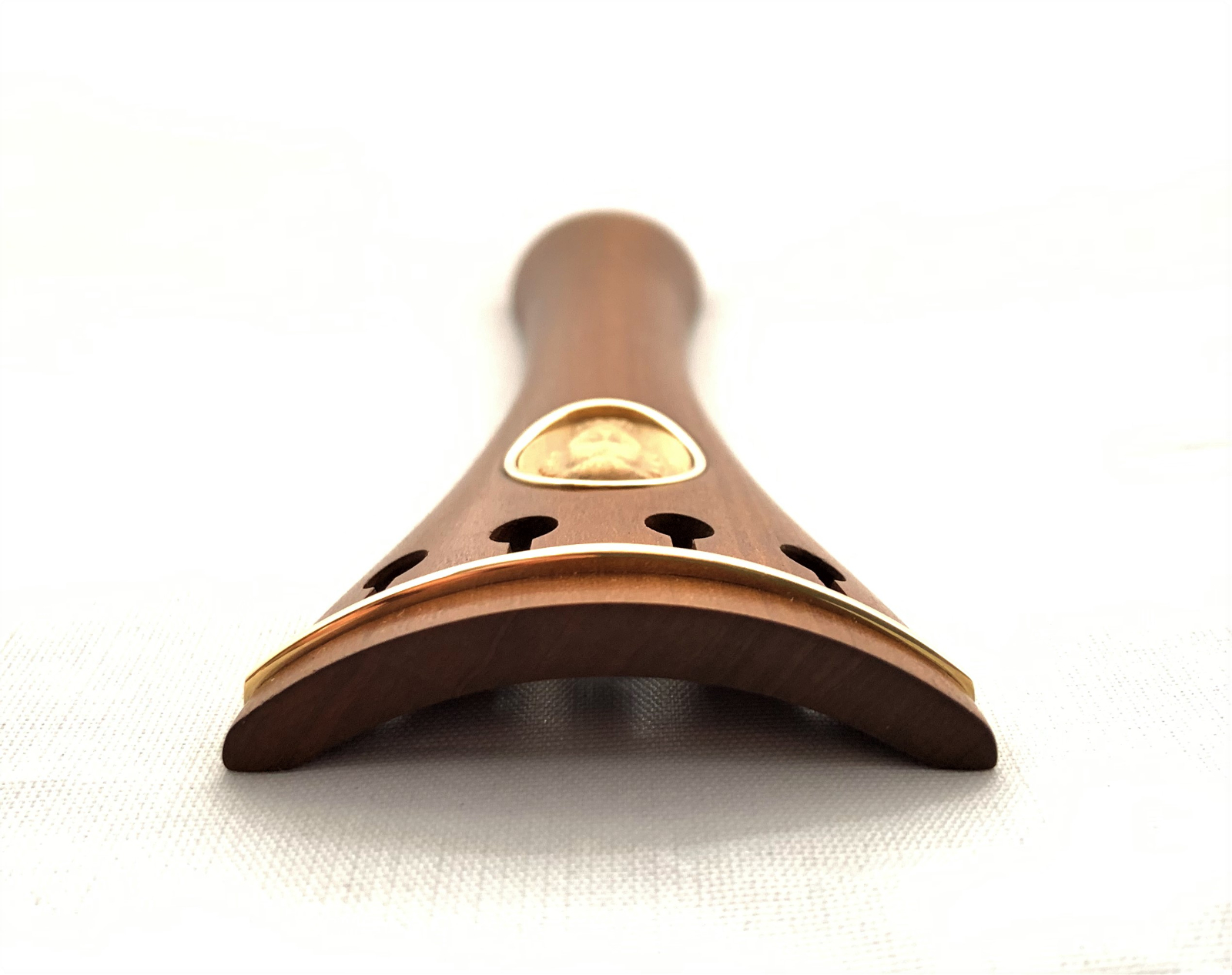 Violinsaitenhalter-Boxwood-gold-franz-modell5 Violinsaitenhalter mit Goldreifchen und Goldring